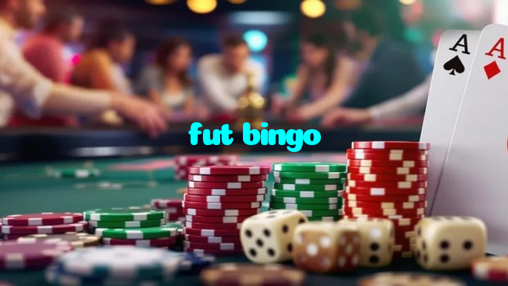fut bingo casino presented on mobile device in Pakistan with slots and live games