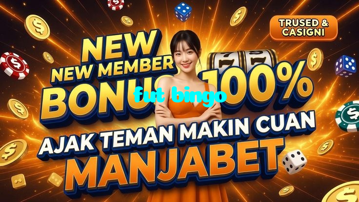 fut bingo casino presented on mobile device in Pakistan with slots and live games